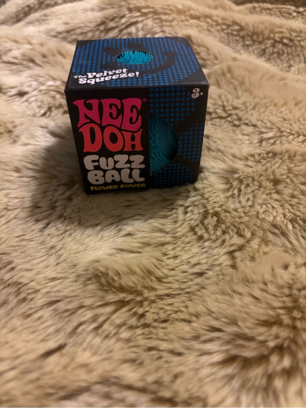 NeeDoh Fuzz Ball Sensory Toy - Teal